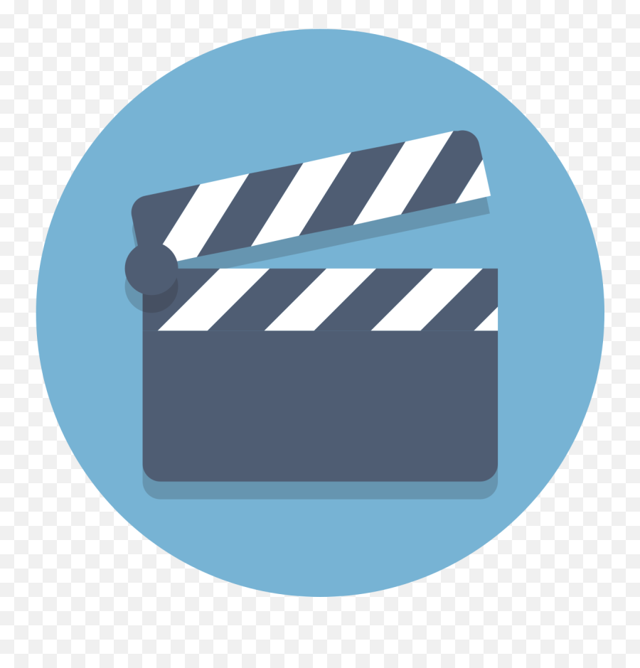 Circle - Creative Film Logo Png Emoji,Clapboard Png