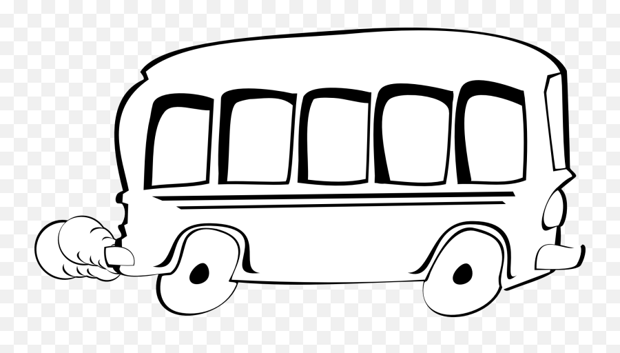School Bus Bus Driver Cartoon Drawing - Cartoon Clip Art Bus Emoji,Bus Clipart Black And White
