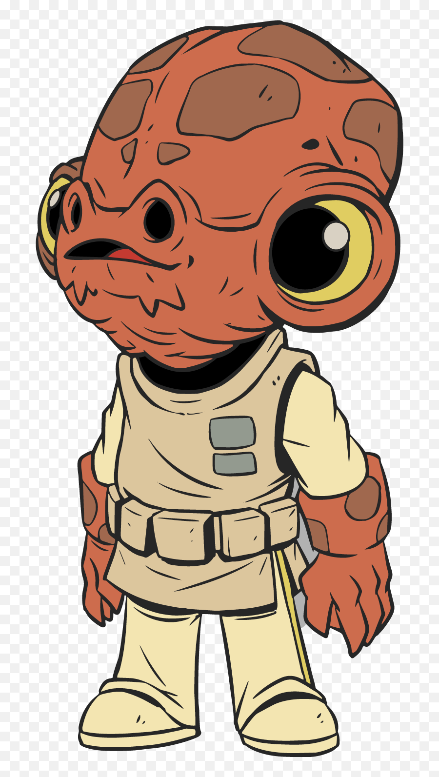 Star Wars Derek Laufman Art Png Image - Derek Laufman Star Wars Ewok Emoji,Chewbacca Clipart