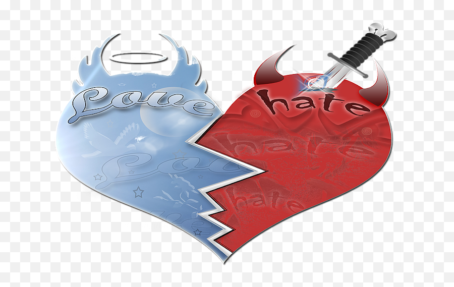 Let Love Be Stronger Than Hate - Love And Hate Relationship Emoji,Stronger Than Hate Logo