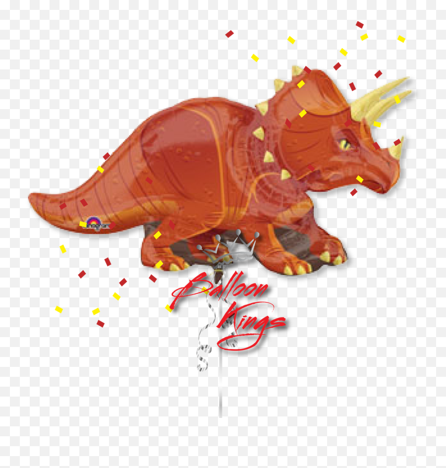 Dinosaur Triceratops - Triceratops Balloon Emoji,Triceratops Png