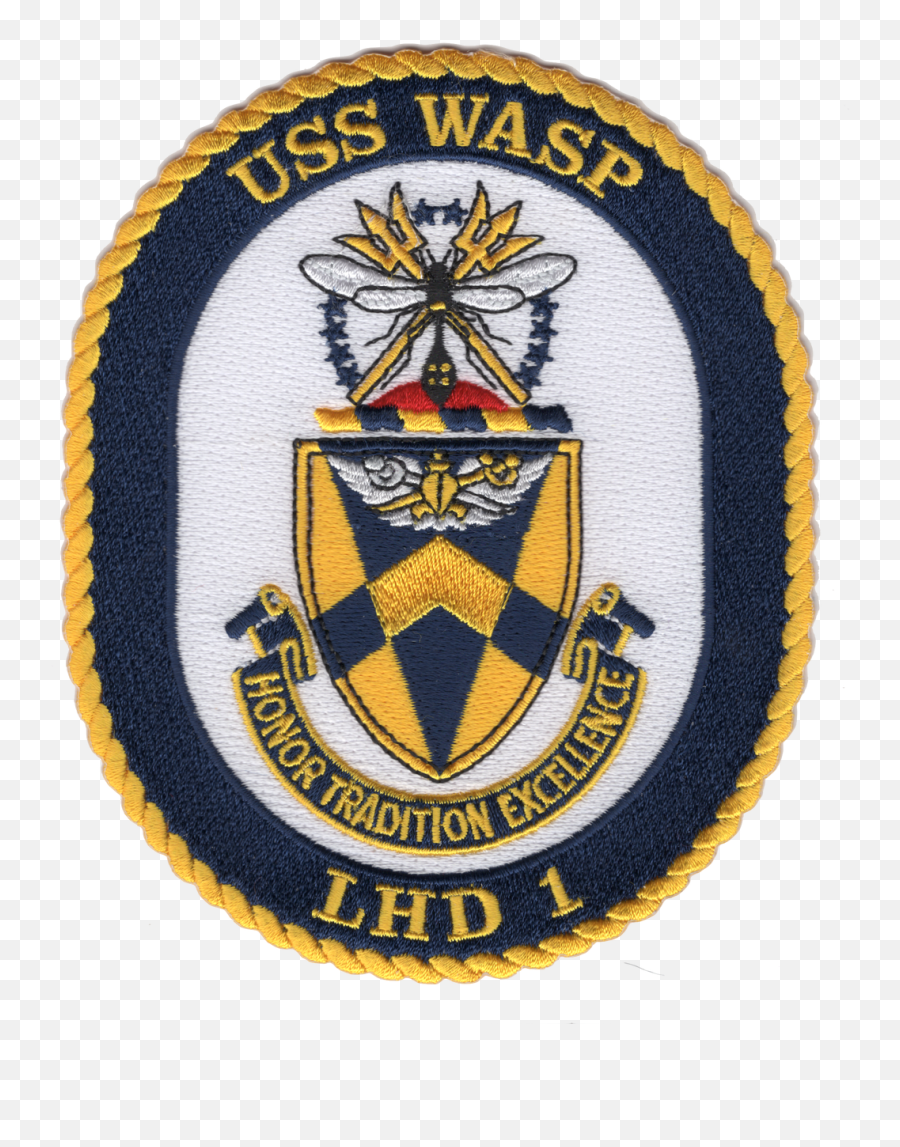 Uss Wasp Lhd - Uss Wasp Lhd 1 Badge Emoji,Wasp Logo