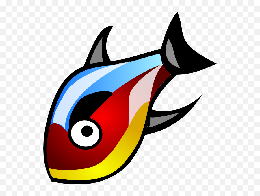 Colorful Fish Clipart Free Emoji,Fish Clipart Free