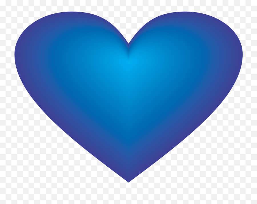 Blue Heart Png Emoji,Blue Heart Png