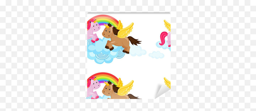 Rainbow Unicorn Wallpaper U2022 Pixers - We Live To Change Emoji,Rainbow Unicorn Png