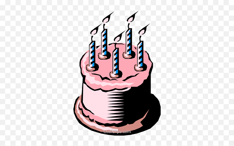 Birthday Cake Royalty Free Vector Clip Art Illustration Emoji,Free Birthday Cake Clipart