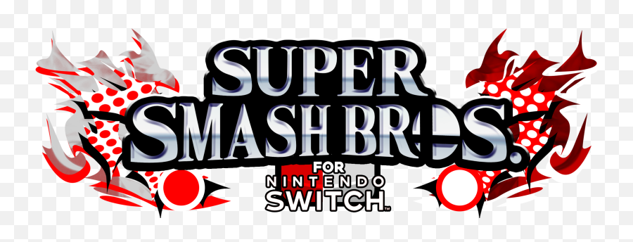 Download Hd Super Smash Bros Logo Png - Super Smash Bros Emoji,Nintendo Switch Logo