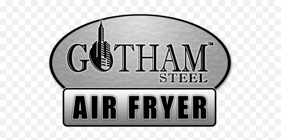 Gotham Steel Air Fryer Cooking Made Easy Fun And Healthier Emoji,Gotham Logo