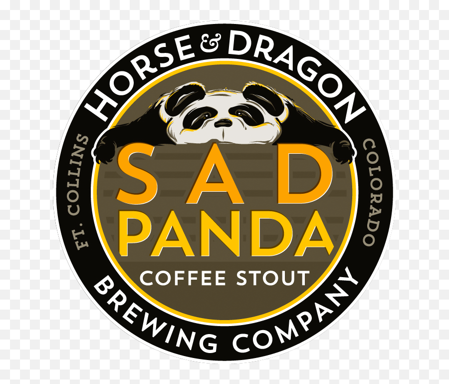 Sad - Horse And Dragon Brewery Emoji,Panda Logo