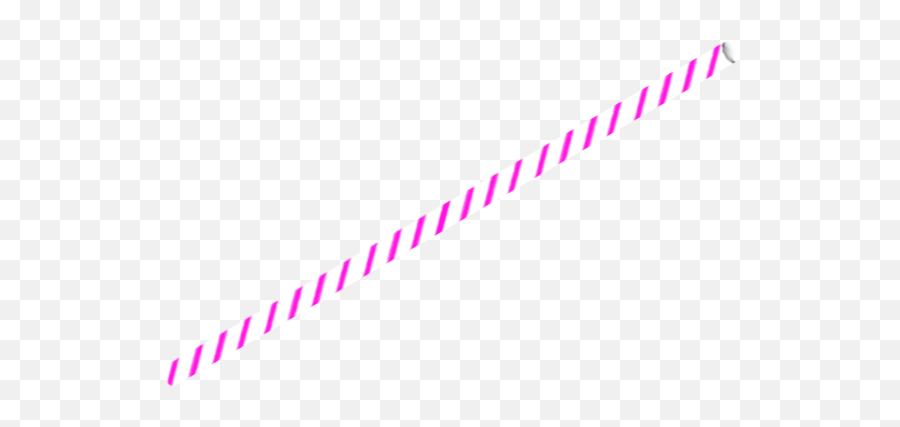Diagonal Pink Striped Straw Emoji,Diagonal Stripes Png
