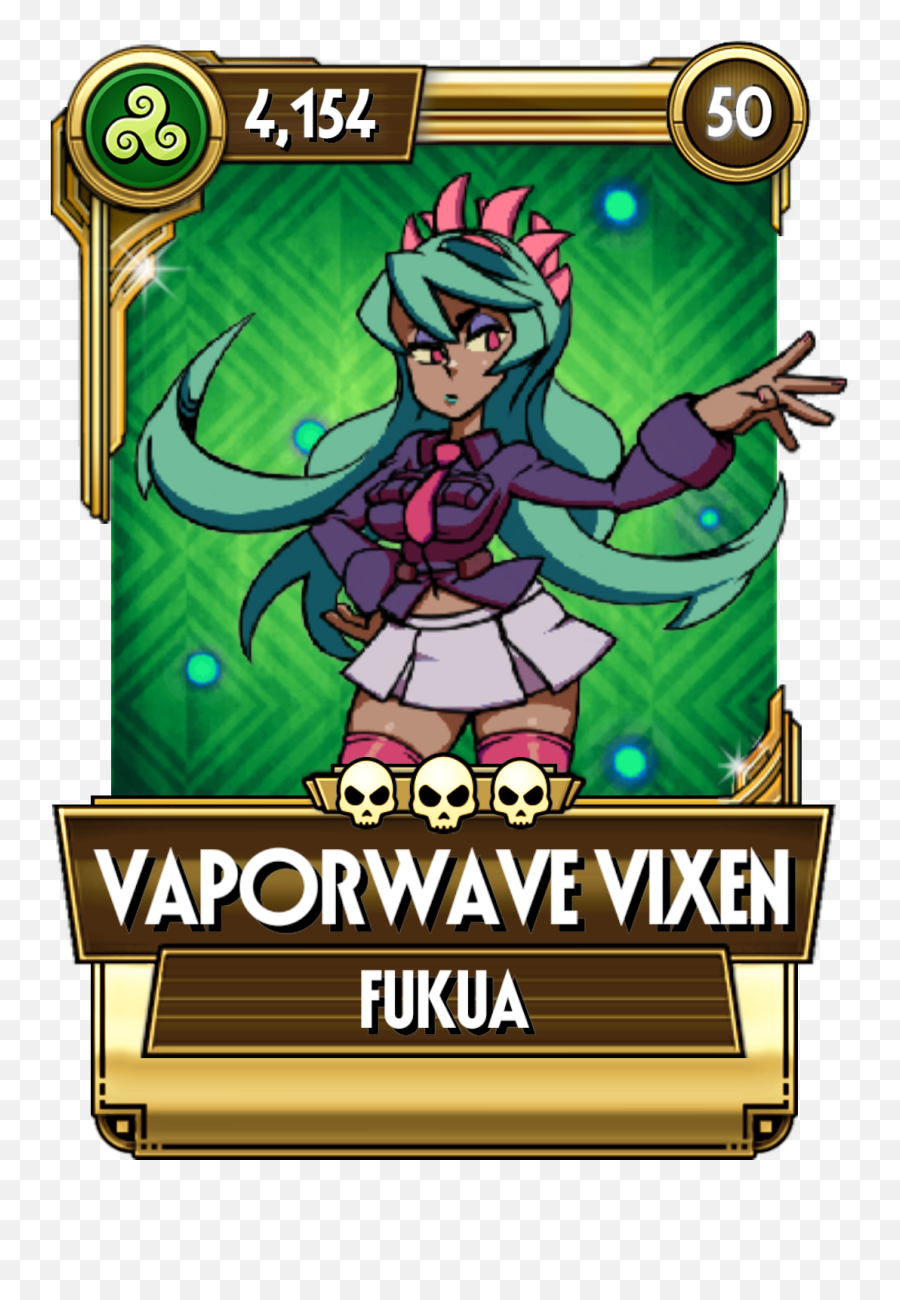 Vaporwave Vixen - Fictional Character Emoji,Vaporwave Png