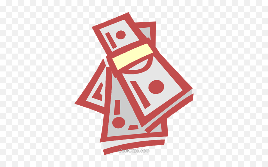 Petty Cash Royalty Free Vector Clip Art - Red Cash Clip Art Emoji,Cash Clipart