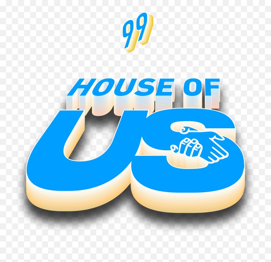 House Of Us 99 - Language Emoji,Blue Tiktok Logo