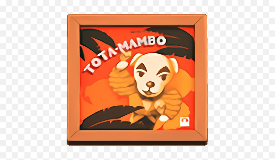 Kk Mambo - Picture Frame Emoji,Animal Crossing Transparent