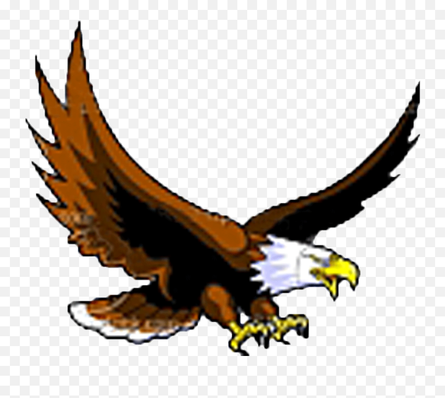 Flying Eagle Clipart - Cartoon Flying Eagle Gif Emoji,Bald Eagle Clipart
