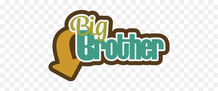 Big Brother - Big Brother Clipart Png Emoji,Brother Clipart