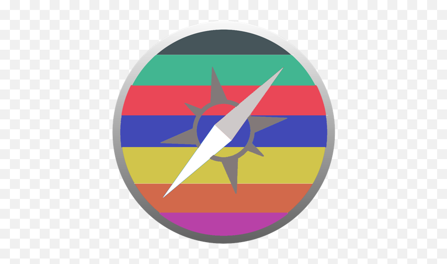 Safari Icon Icon 1024x1024px Png - Rainbow Safari Icon Emoji,Safari Logo Aesthetic