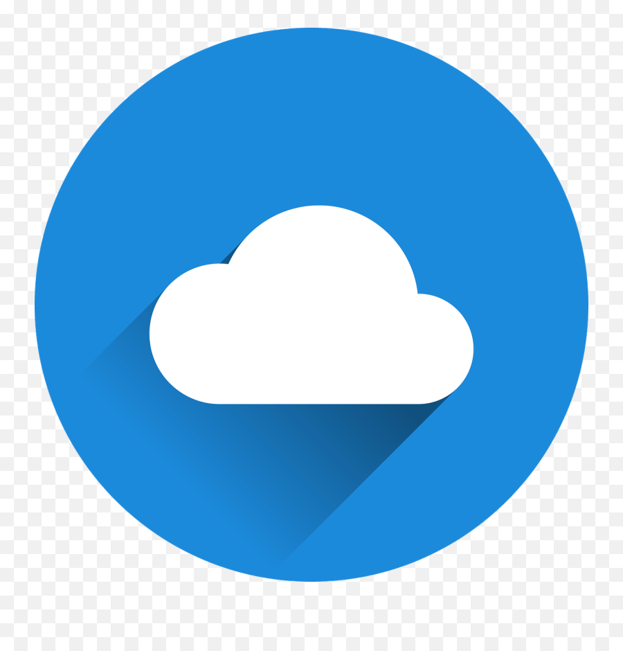 Youtube Round Logo Blue Clipart - No Connection Cloud Icon Png Emoji,Blue Youtube Logo
