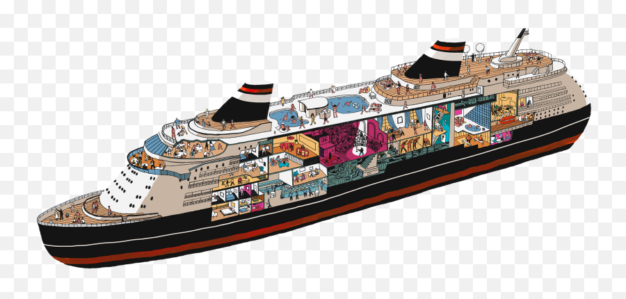 Cruise Control Disney Fantasy - Cruise Ship Inside Clipart Emoji,Disney Cruise Line Logo