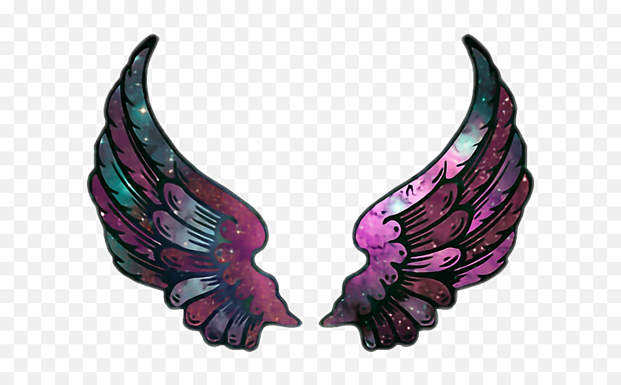 Wing - Angel Wings Png For Picsart Emoji,Galaxy Png