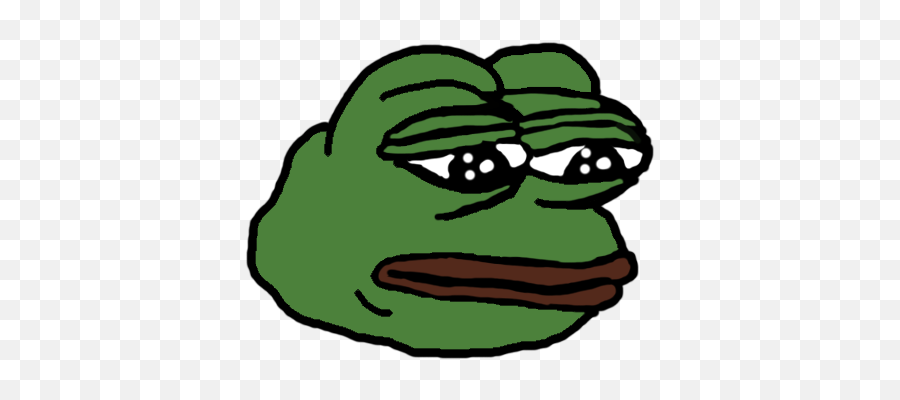 Sad Pepe Designs Png Transparent - Justin Fields Frog Meme Emoji,Pepe Transparent Background