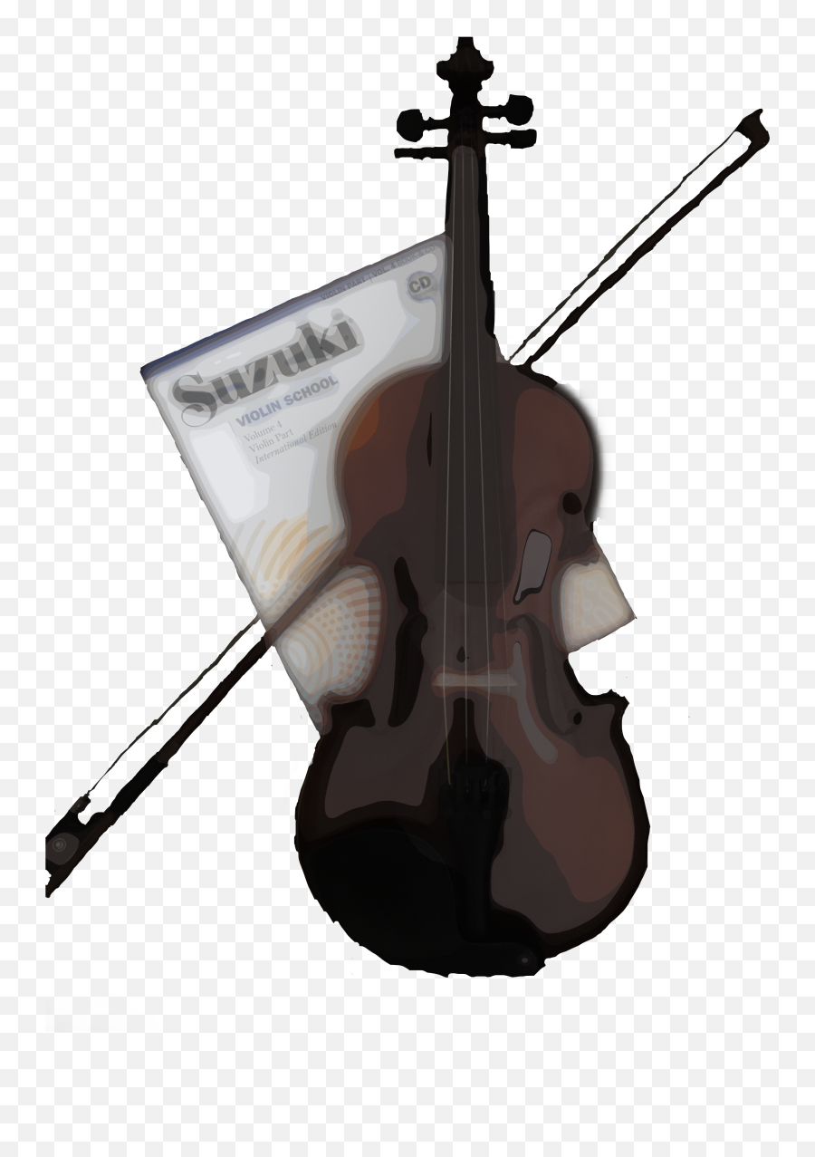 Violin Clipart - Baroque Violin Emoji,Violin Clipart