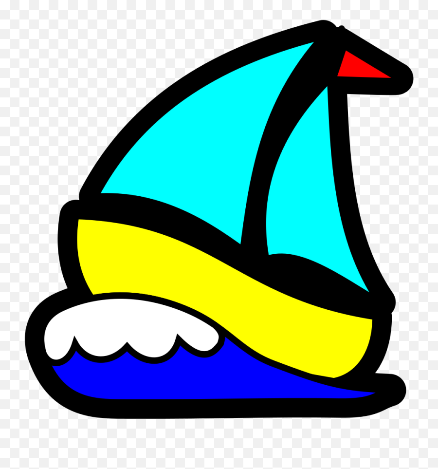 Sailboat Png Svg Clip Art For Web - Clipart Perahu Emoji,Sailboat Clipart