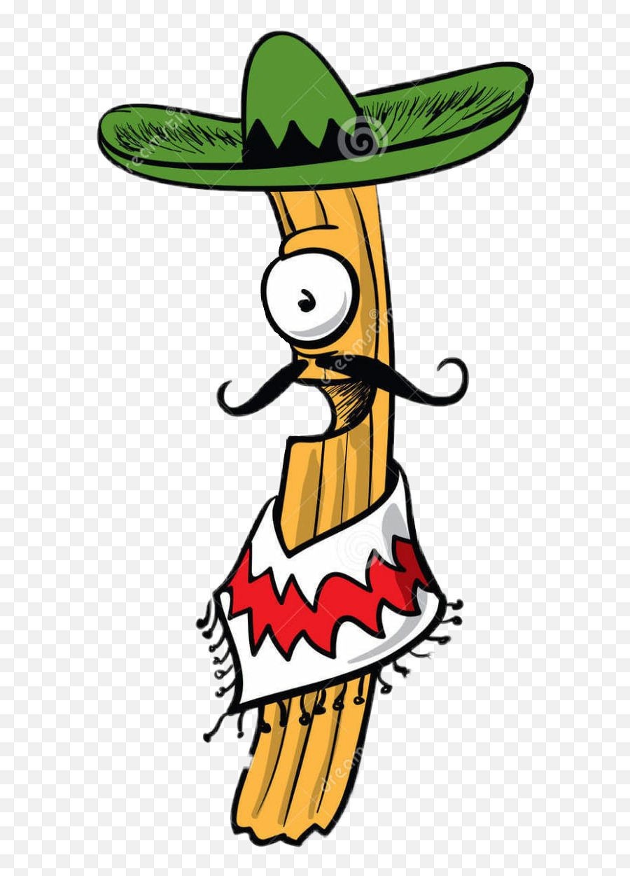 Churro Cartoon Clipart - Full Size Clipart 5376937 Emoji,Churro Png