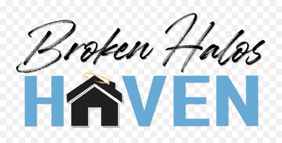 Broken Halos Haven A Grief Getaway For Widows And Their Emoji,Broken Logo