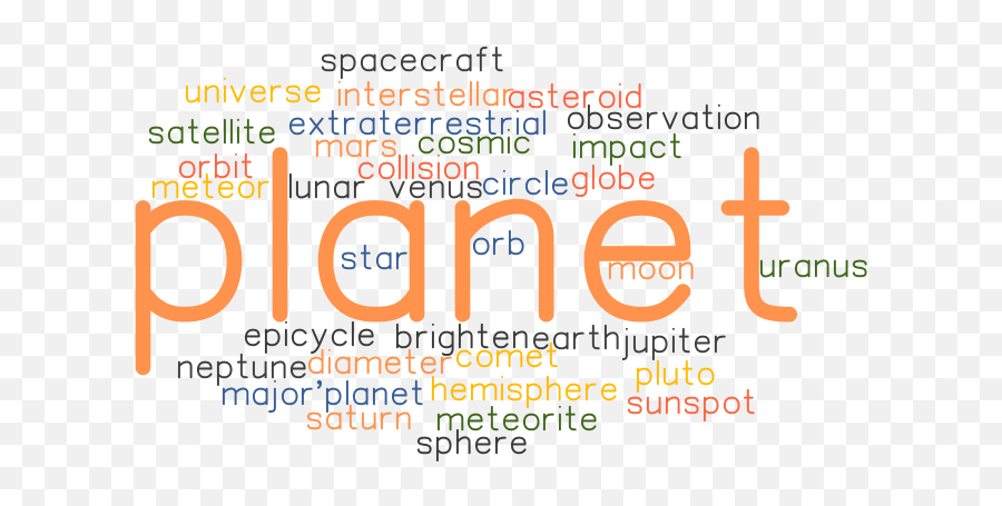 Planet Synonyms And Related Words What Is Another Word For Emoji,Pluto Planet Png