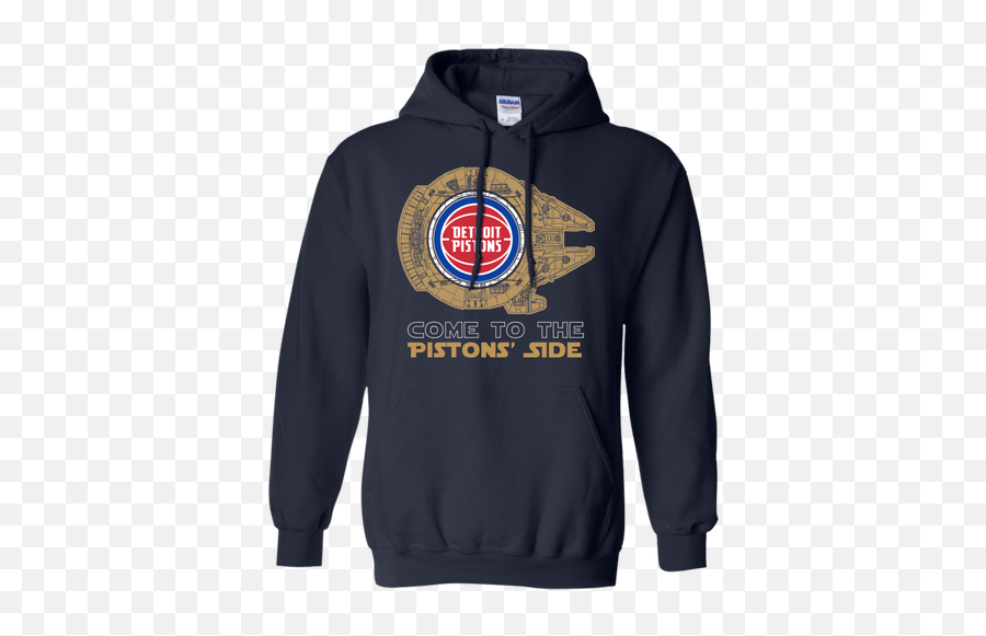 Come To The Detroit Pistons Side Star - Its Ok To Love Them Both Hoodie Emoji,Detroit Pistons Logo