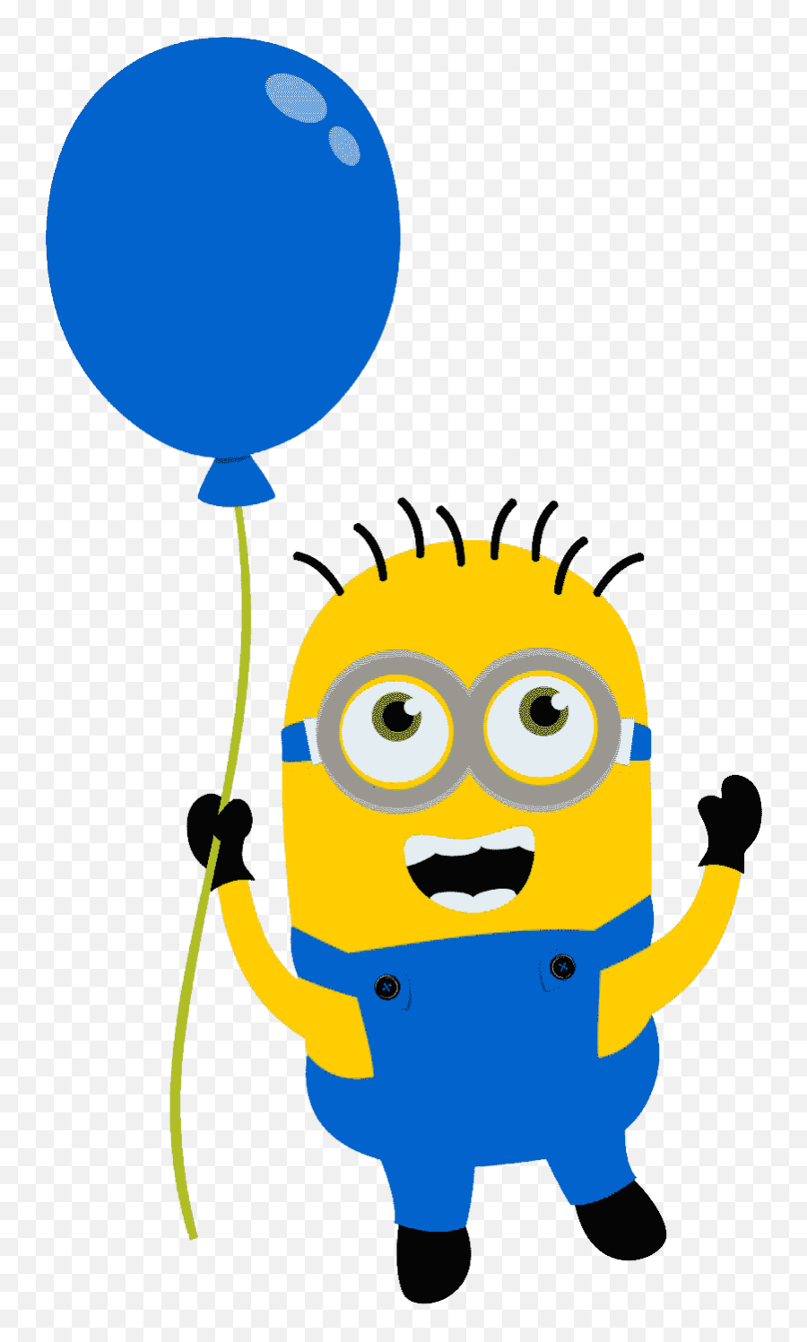 Free Birthday Minions Png Image - Globos Minions Fondo Emoji,Minions Png