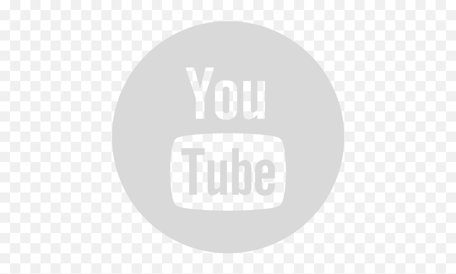 Gray Circle Youtube Icon - Madame Tussauds London Emoji,Youtube Icon Png