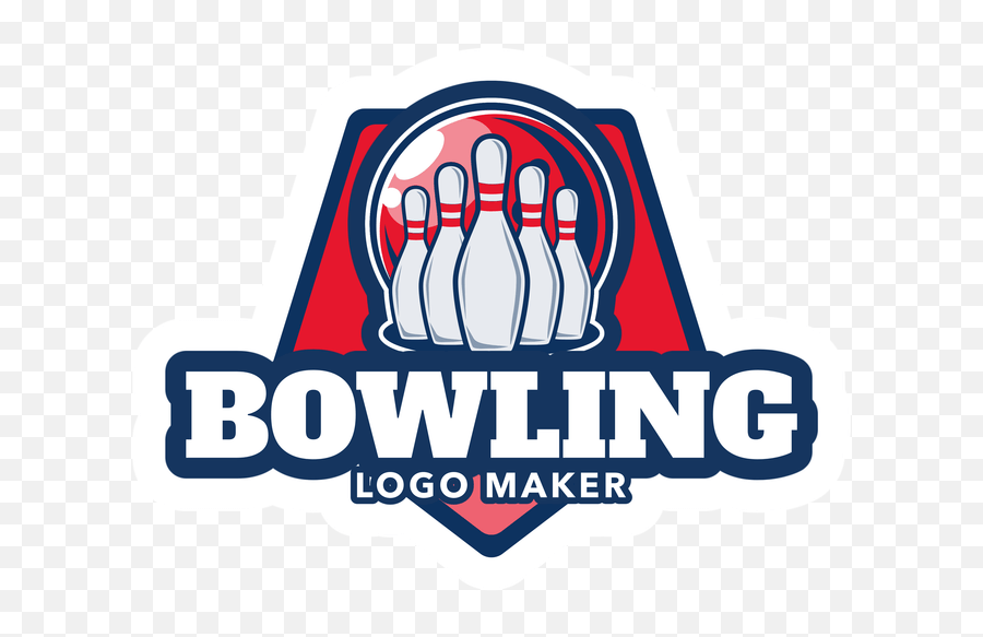 Logos With Our Bowling Logo Maker - Bowling Team Logo Emoji,Bowling Logo