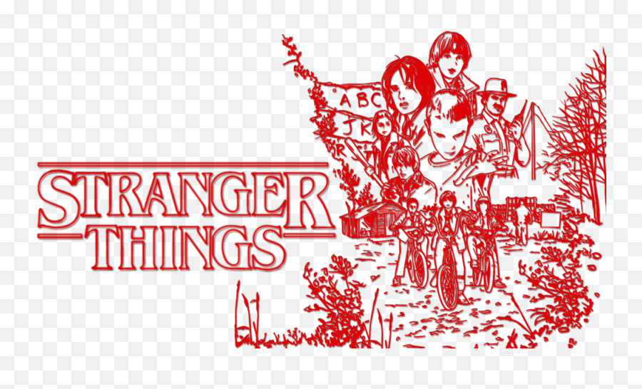 Download Hd Stranger Things Image - Stranger Things 7 Stranger Things Png Emoji,Stranger Things Png