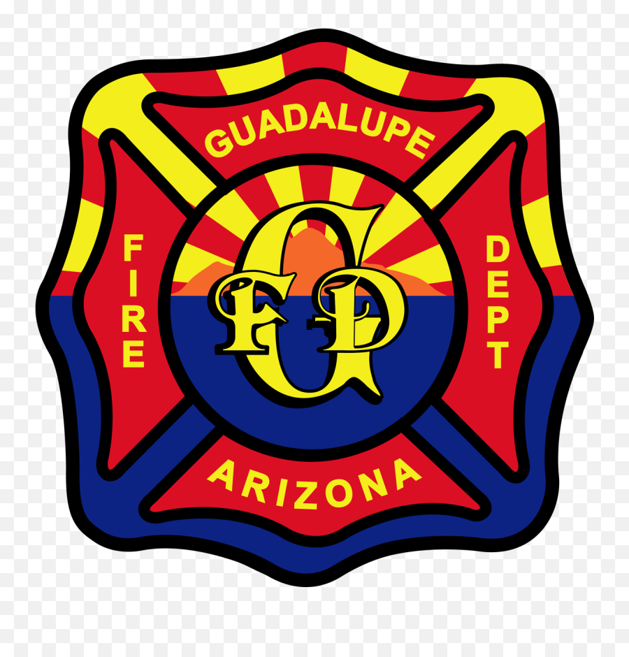 Departments - Town Of Guadalupe Arizona Language Emoji,Fire Department Logo