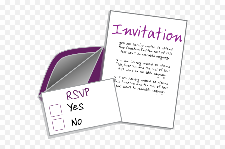 Invite For The Function Transparent Cartoon - Jingfm Invite Function Emoji,You're Invited Clipart