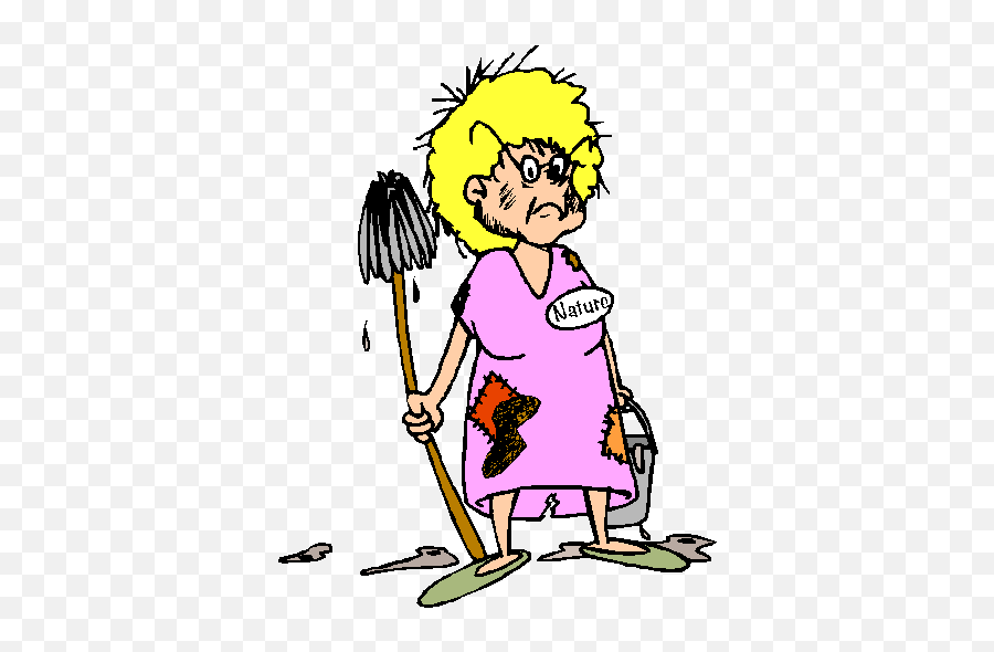 Donu0027t Know About The Spring Cleaning But I Am - Old Lady Old Woman Cleaning Cartoon Emoji,Old Lady Clipart