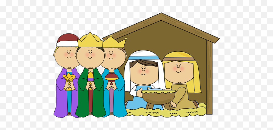 Free Cute Nativity Cliparts Download - Clip Art Nativity Scene Emoji,Nativity Clipart