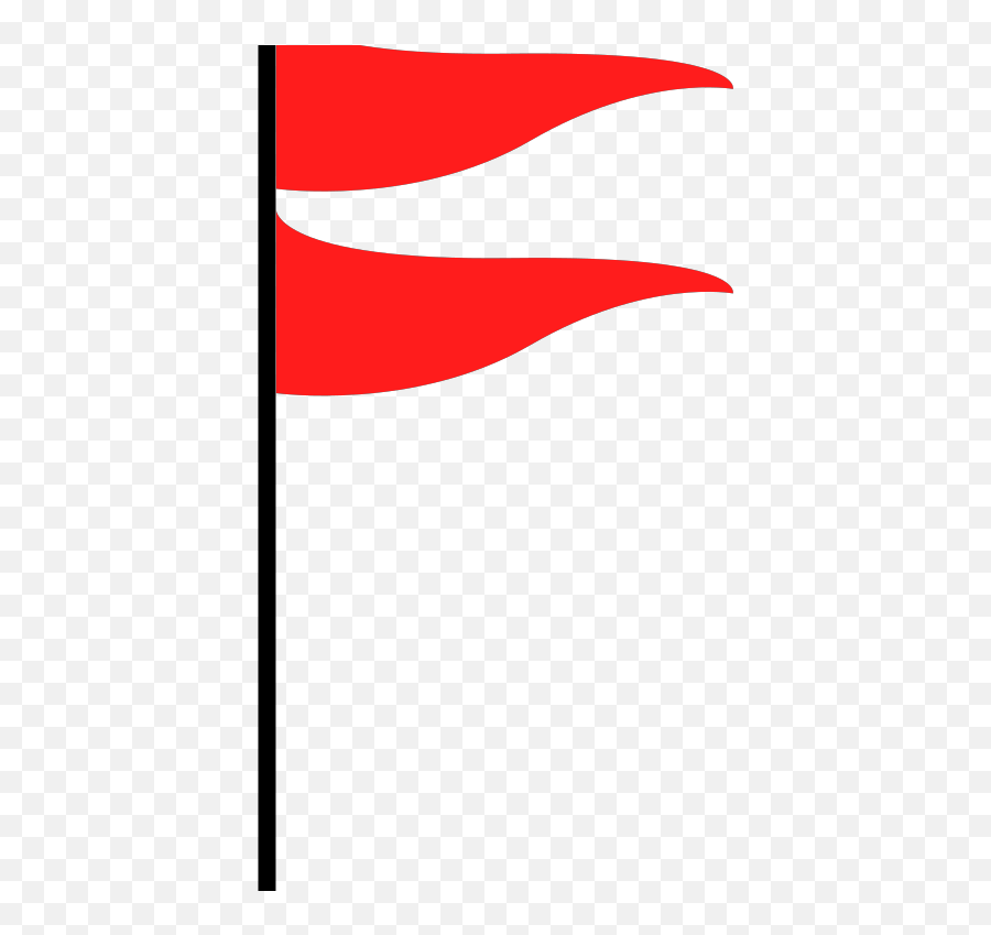 Double Red Flag Svg Clip Arts Download - Download Clip Art Emoji,Red Flag Png