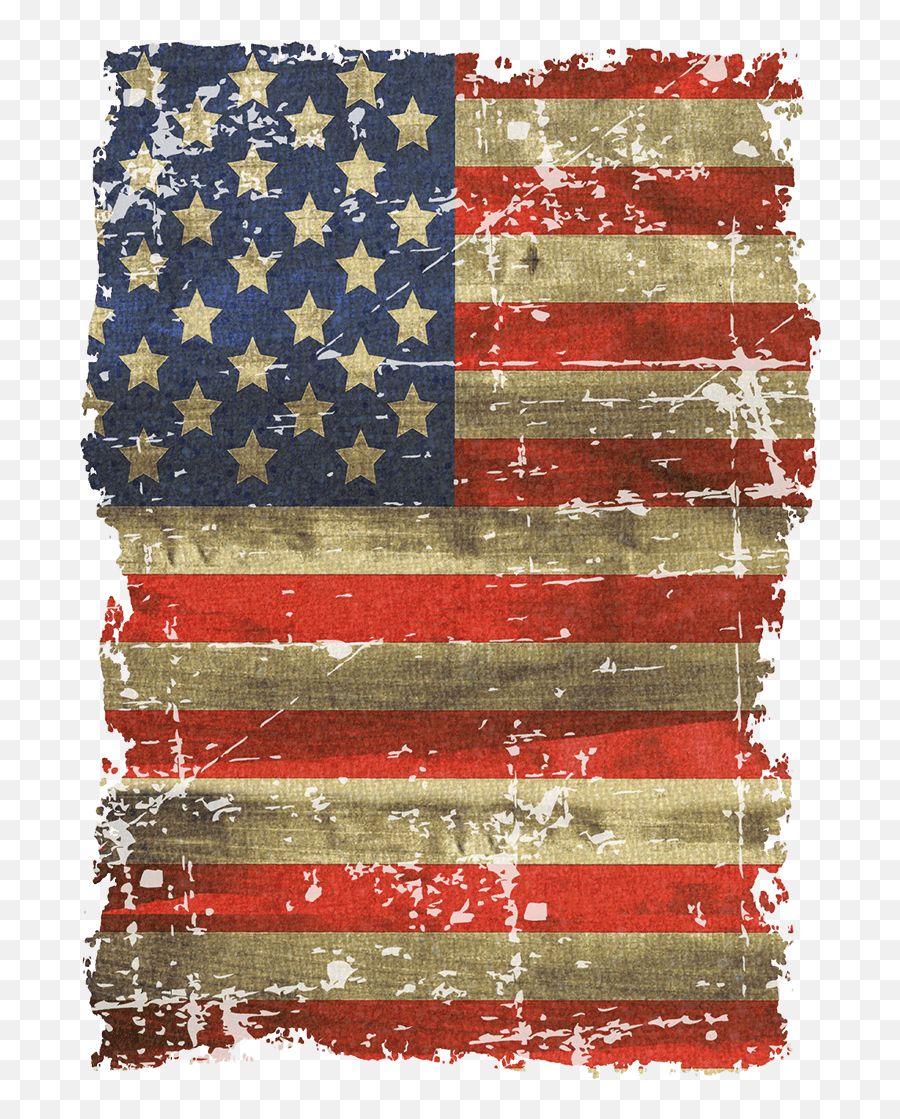 Vintage Distressed Usa Flags Png Sublimation Clipart On Behance - American Emoji,Distressed American Flag Clipart