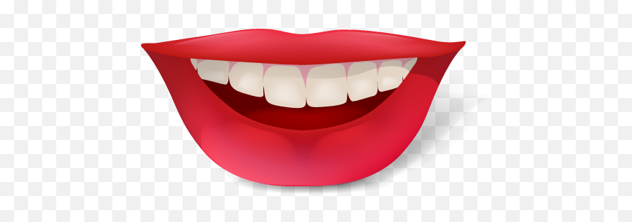 Pin - Happy Lips Emoji,Smile Transparent Background