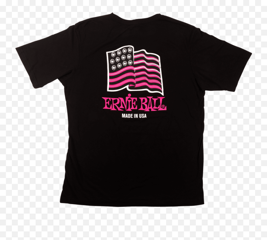 Ernie Ball Usa Camiseta Con Logo De La Bandera Americana - Ernie Ball Emoji,Bandera Usa Png