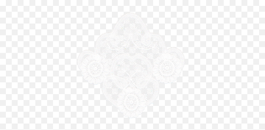 White Lace Pattern Png - Bucks Point Lace Emoji,Lace Pattern Png