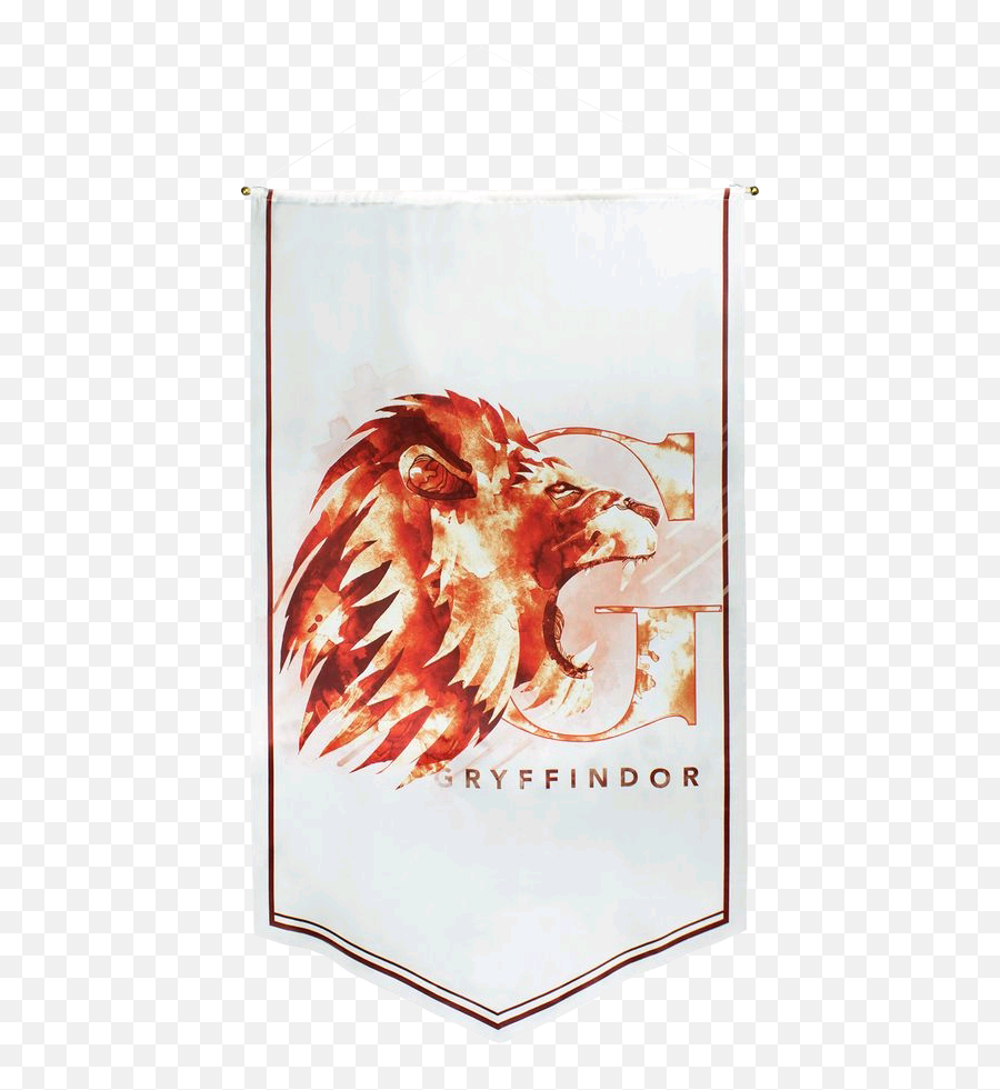 Download Gryffindor Watercolour Satin Banner - Harry Potter Harry Potter Poster Gryffindor Emoji,Gryffindor Png