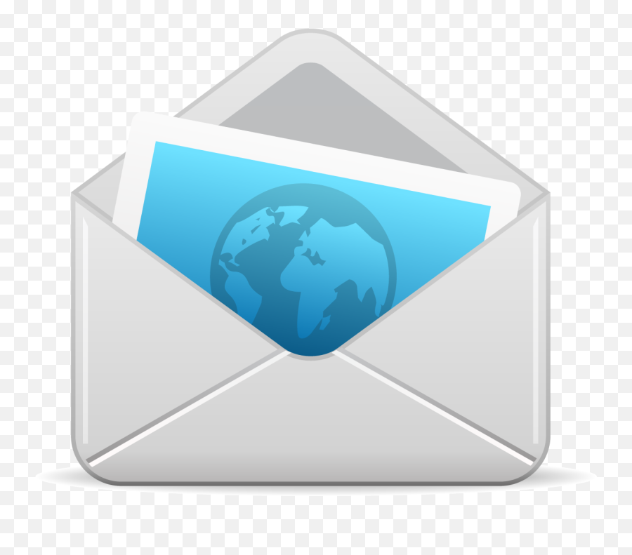 Download Hd Email Icon Transparent Png - 3d Mail Icon Png Emoji,Email Icon Transparent