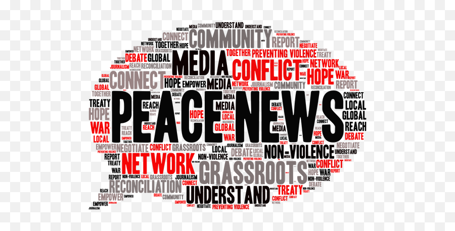 Peace News - Language Emoji,News Logo