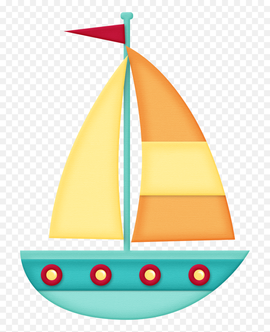 Clipart Beach Sailboat Clipart Beach - Toy Sailboat Clipart Emoji,Sailboat Clipart