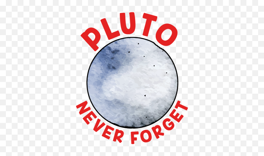 Pluto Never Forget T - Shirt Emoji,Pluto Planet Png