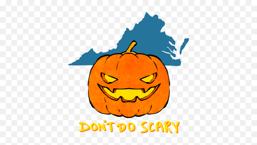 Dont Do Scary Vote Early For Terry Sticker - Dont Do Scary Emoji,Jumping Jack Clipart